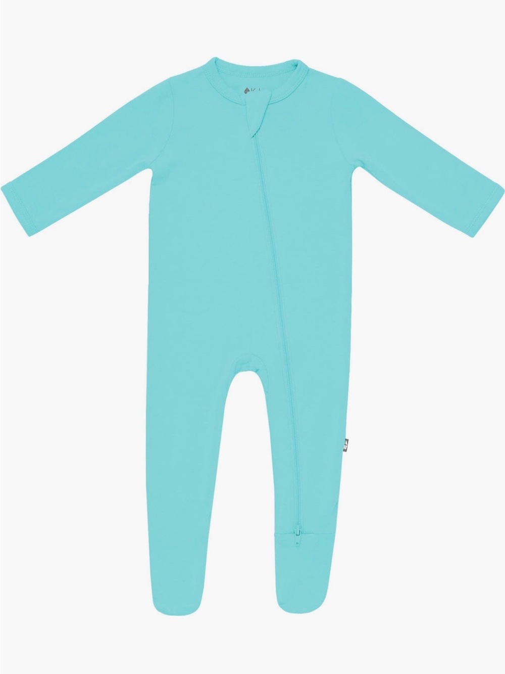 NWT Kyte Baby Zip-up Footie in Robin - 12-18M